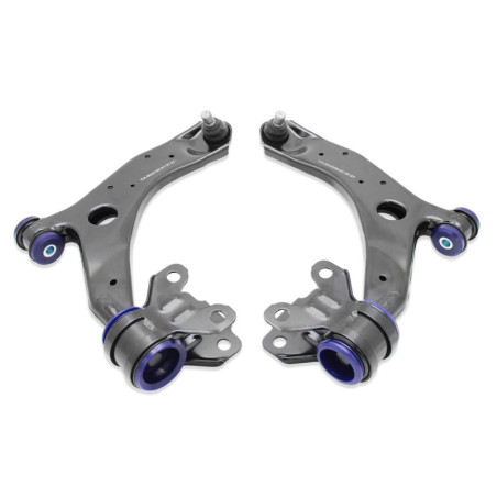 10-14 Mazda3 Front Lower Control Arm Set w/ SP Bushings (80 duro/ShA)