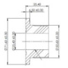 Chev Silverado 1999-2019 Rr Leaf Fr Eye Bush Kit (80 duro/ShA)