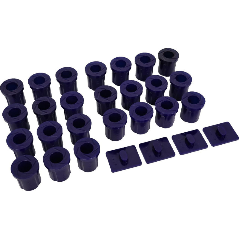Toyota FJ55 Land Cruiser Leaf Spring Bushing Kit (80 duro/ShA)
