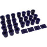 Toyota FJ55 Land Cruiser Leaf Spring Bushing Kit (80 duro/ShA)