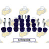 TOYOTA 95 SERIES REAR KIT silentblocs polyurethane