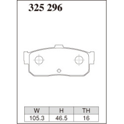 Plaquettes arrieres Nissan Sunny gti RNN14 2.0 SR20