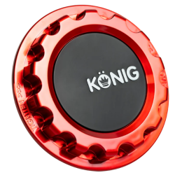 König cache moyeu rouge MRK1