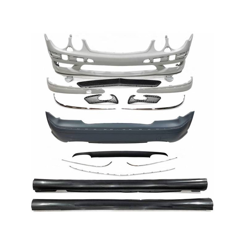 Kit De Carrosserie Mercedes W211'02-06  Look AMG E55 ABS
