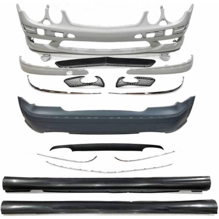 Kit De Carrosserie Mercedes W211'02-06  Look AMG E55 ABS